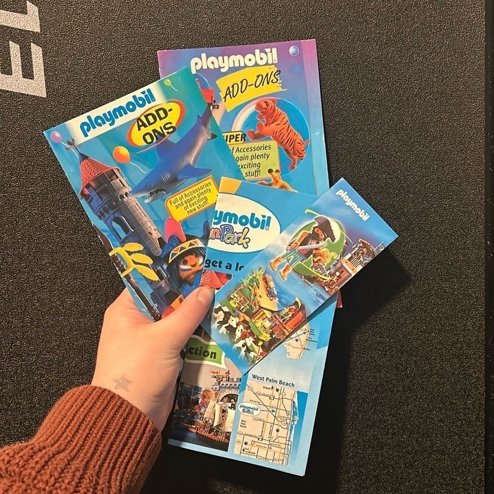 Playmobil Handouts Vintage